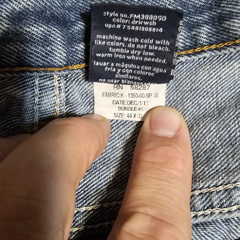 Kirkland Signature/Faded Glory Bundle big and tall size 44x30 👖 👖 - Picture 9 of 11